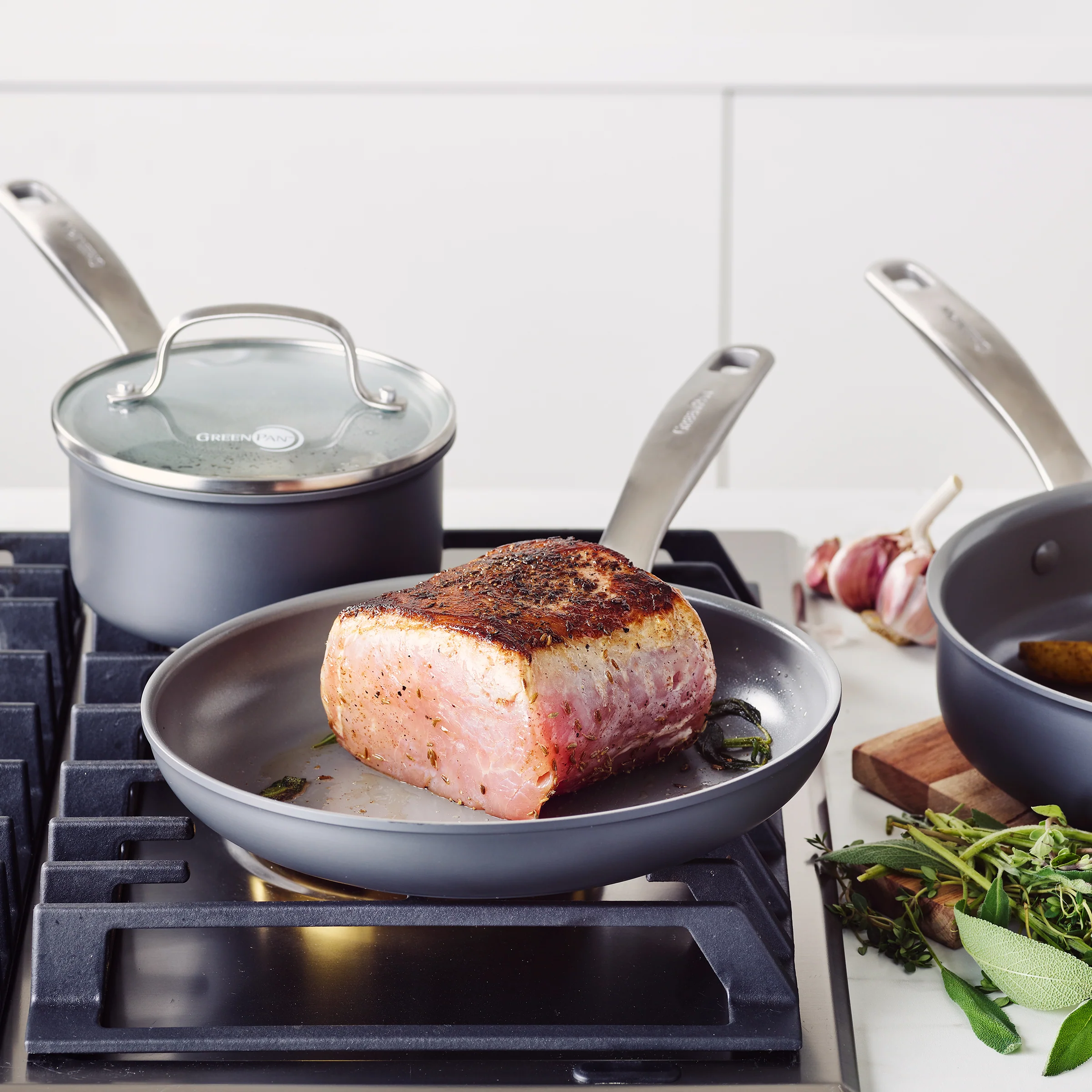 Chatham Ceramic, Non-Stick Cookware Set, 10 Piece - Image 11