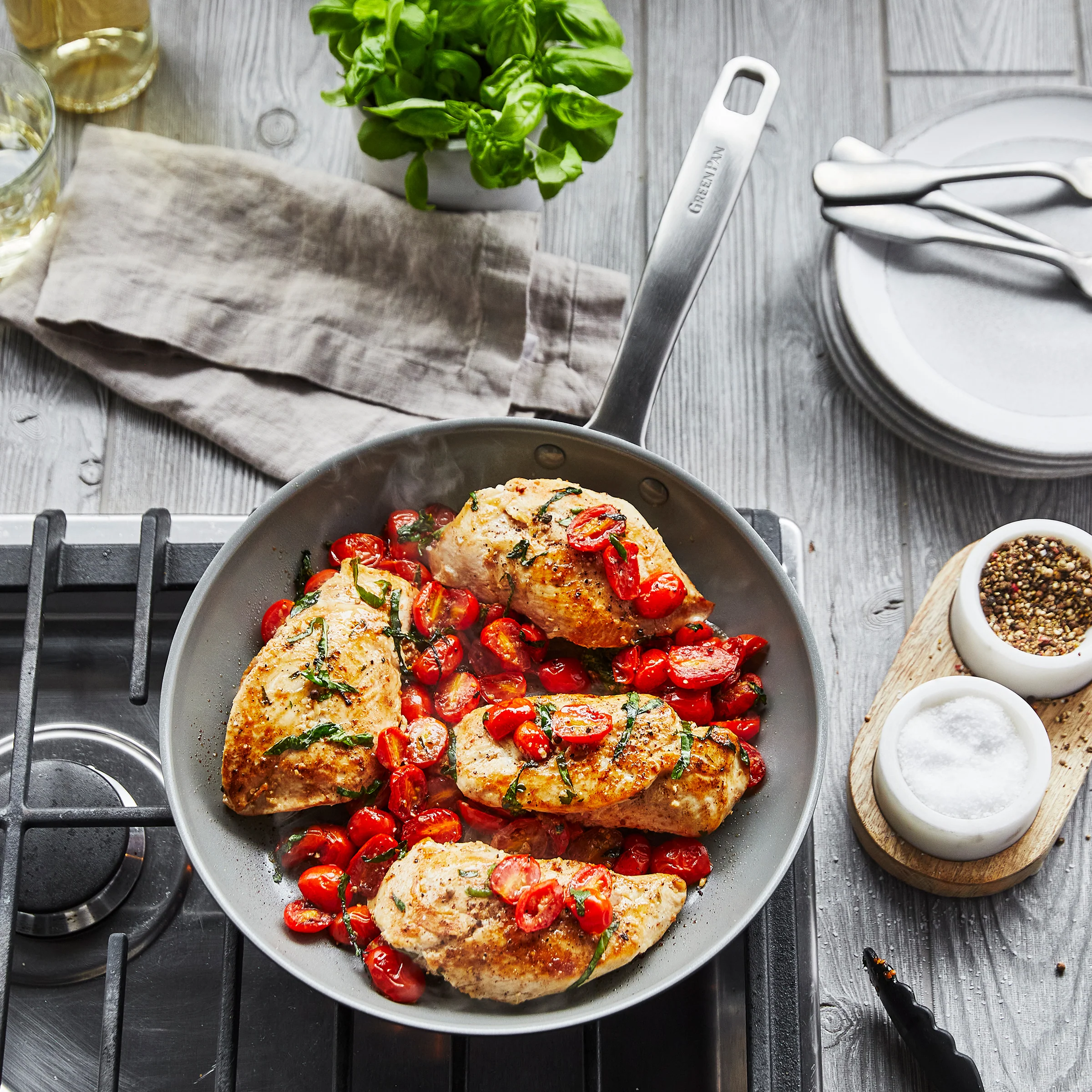 Chatham Nonstick, Ceramic Fry Pan, 8" - Image 5