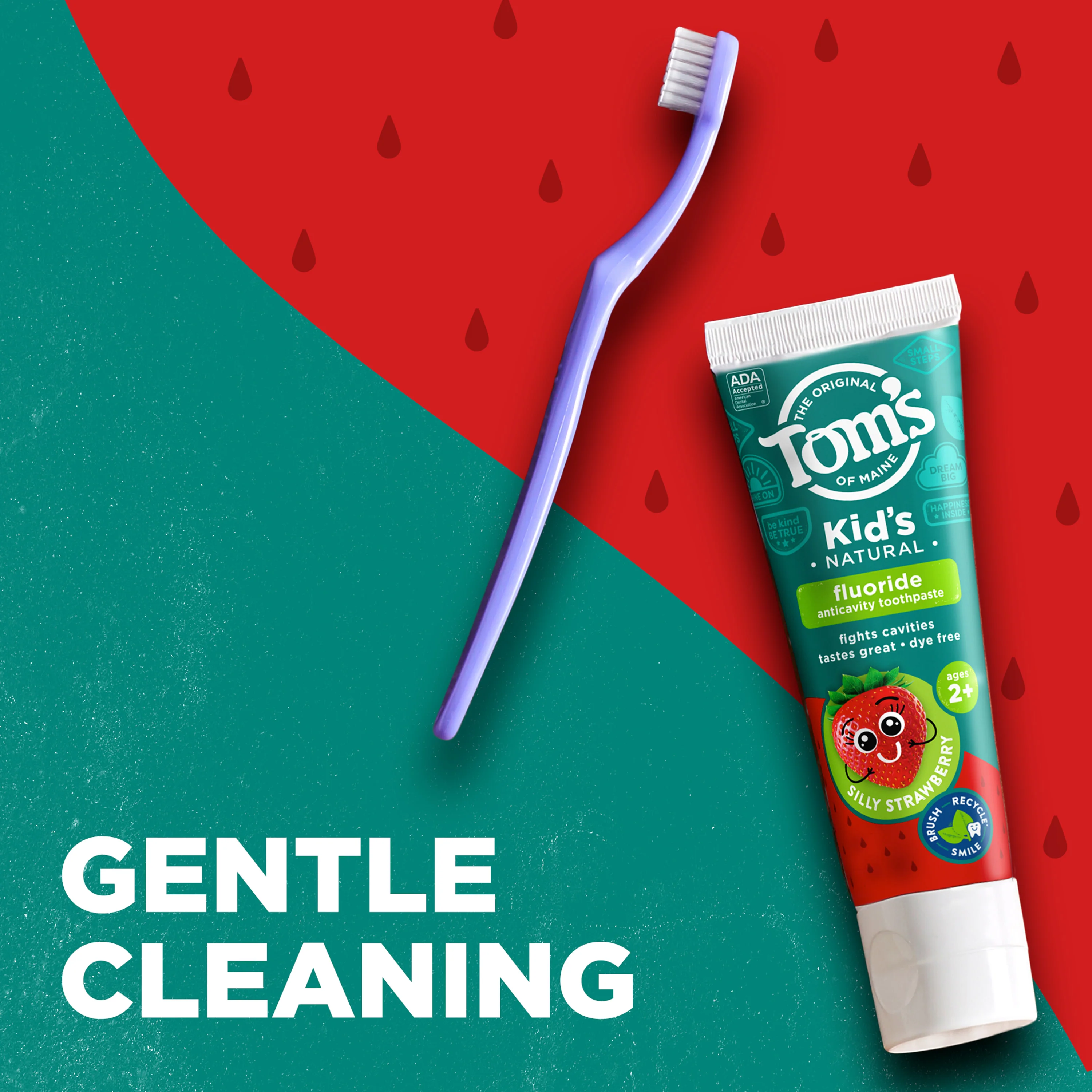 Children's Silly Strawberry Fluoride Toothpaste - Image 7