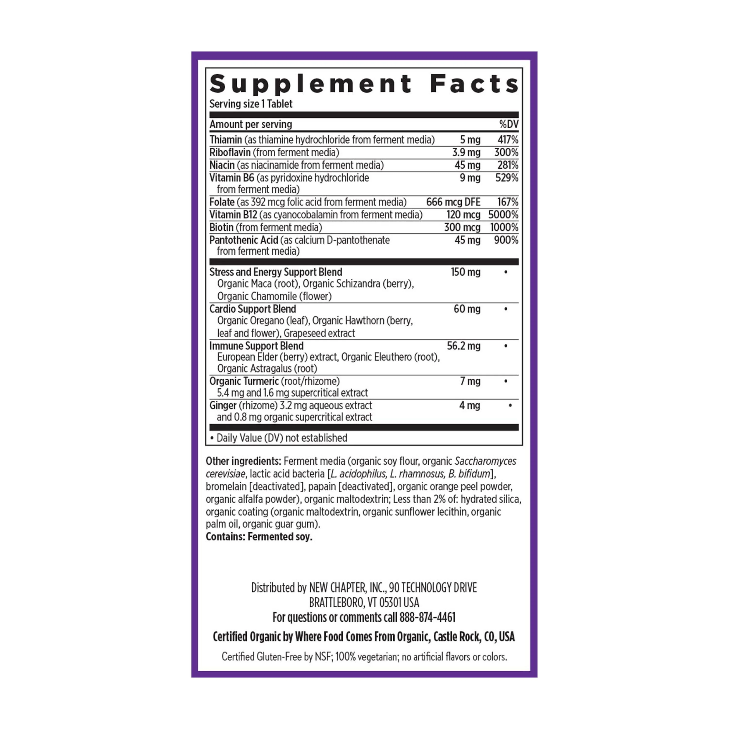 Fermented Coenzyme B Complex, Energy & Nervous System Support - Image 20