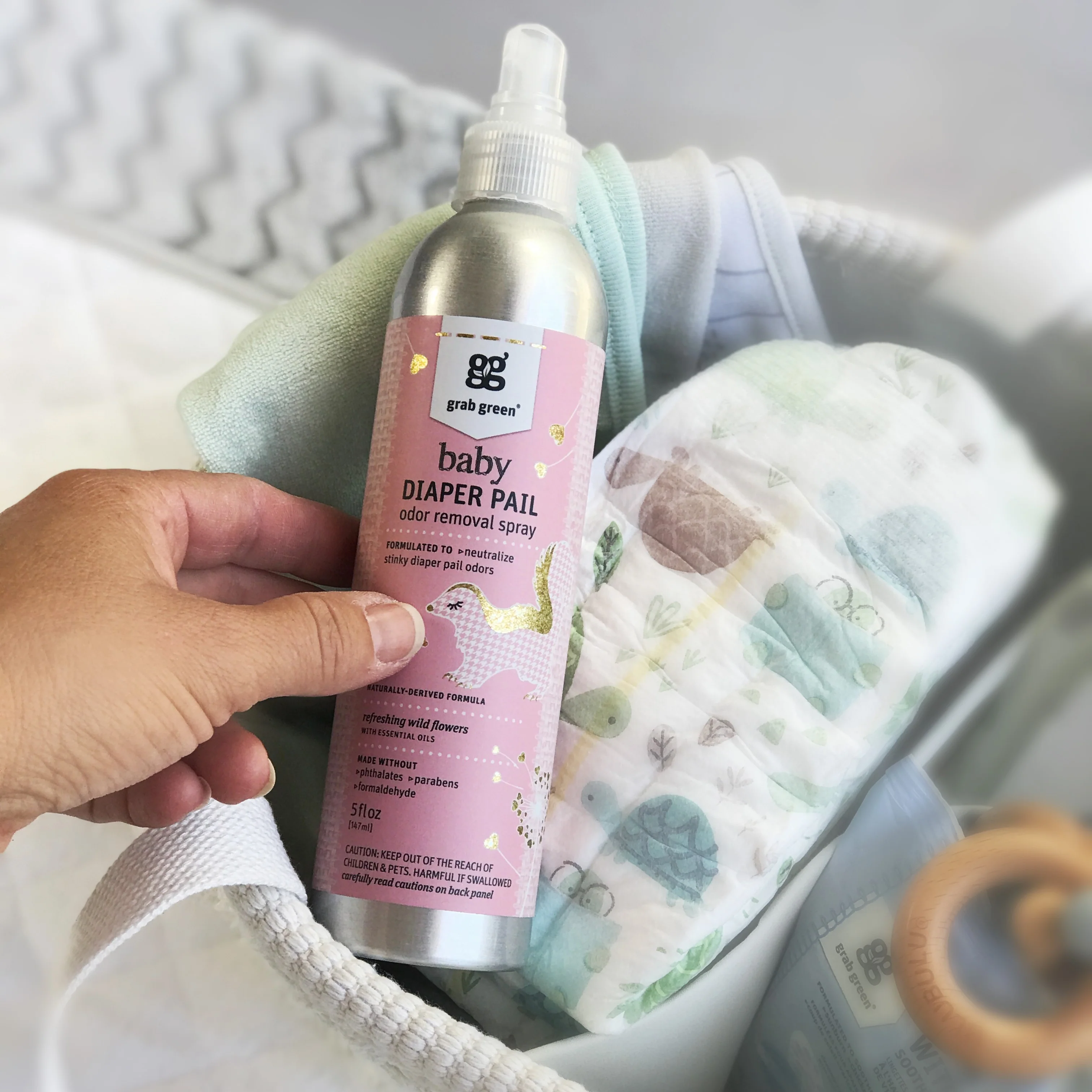 Baby Diaper Pail Odor Removal Spray - Image 3