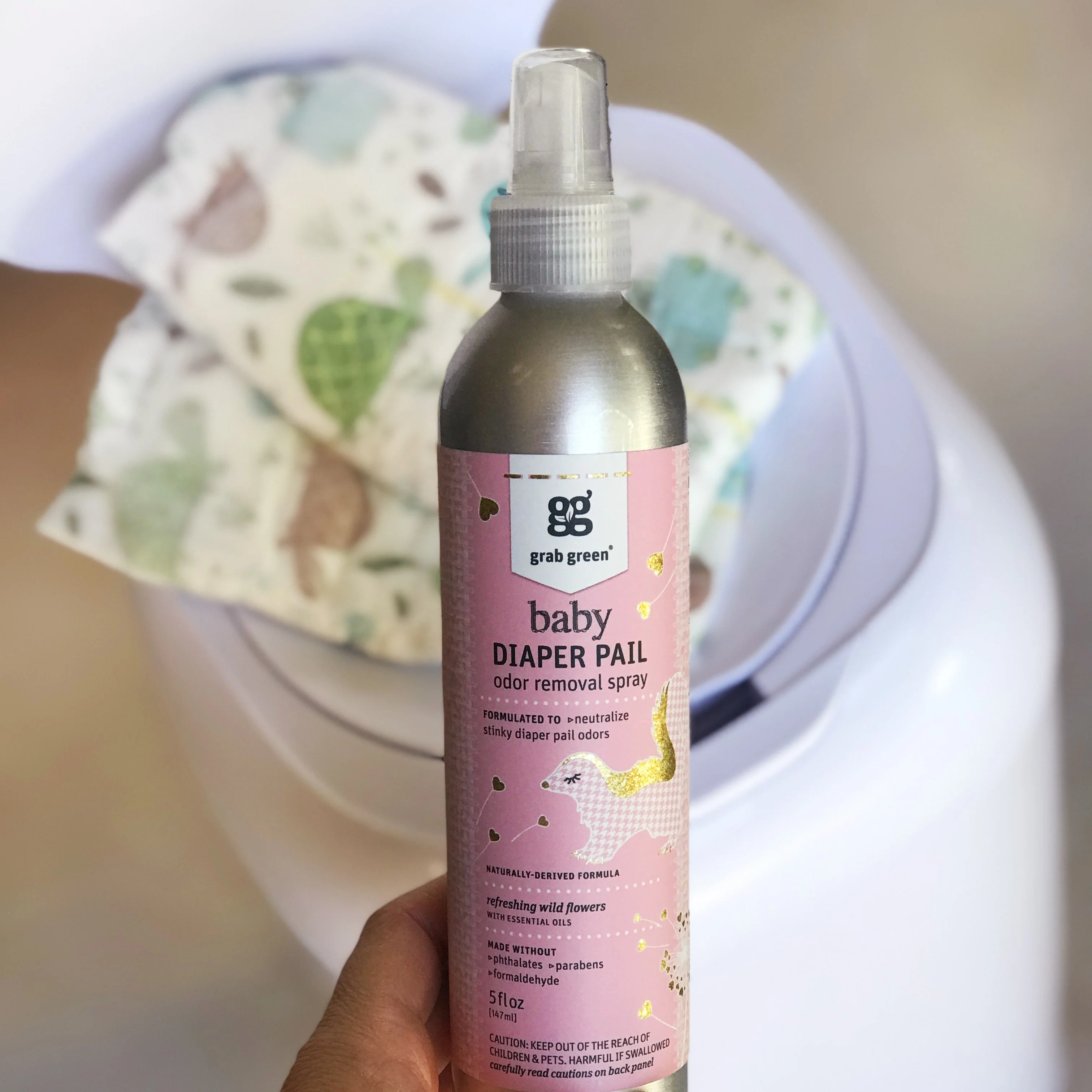 Baby Diaper Pail Odor Removal Spray - Image 4