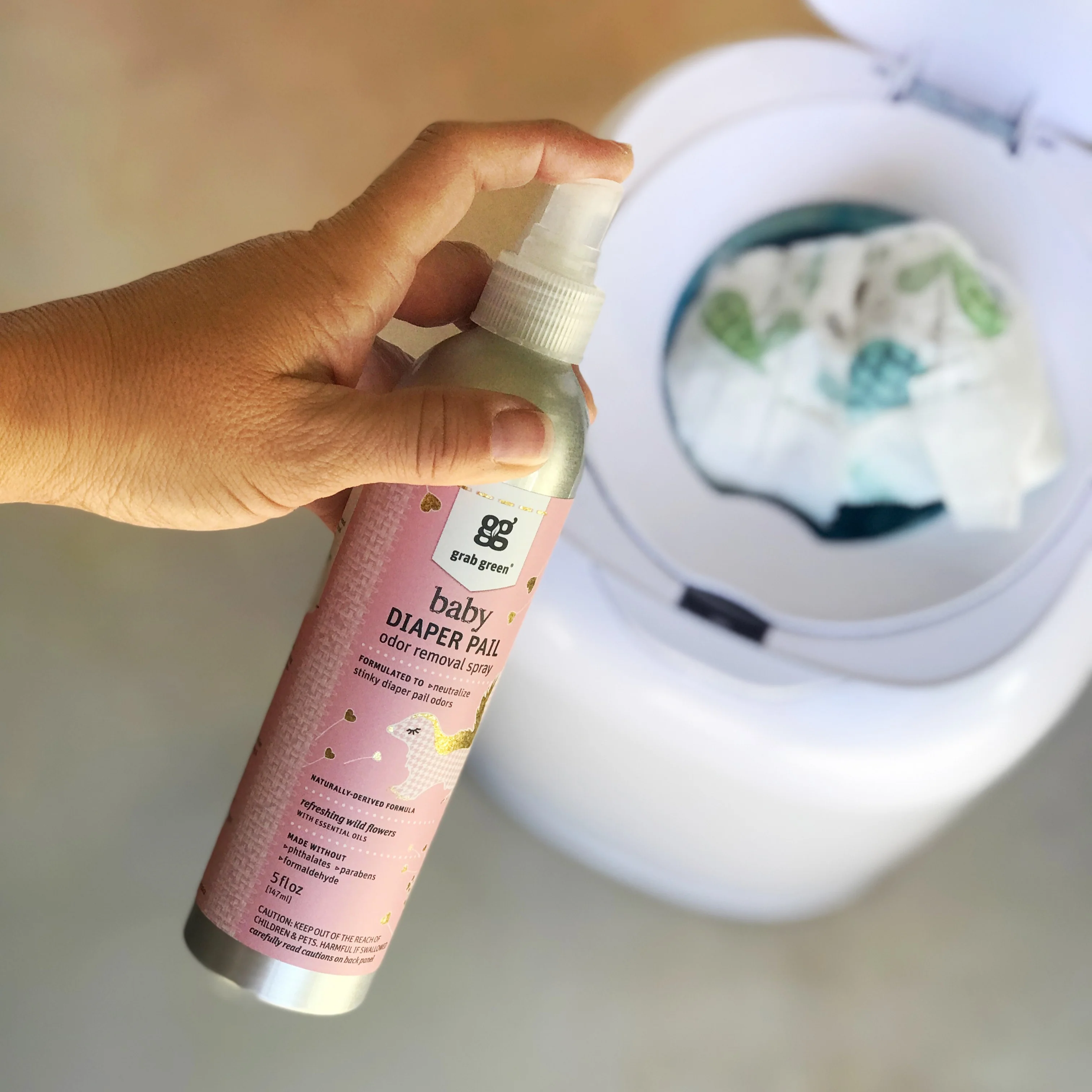 Baby Diaper Pail Odor Removal Spray - Image 6