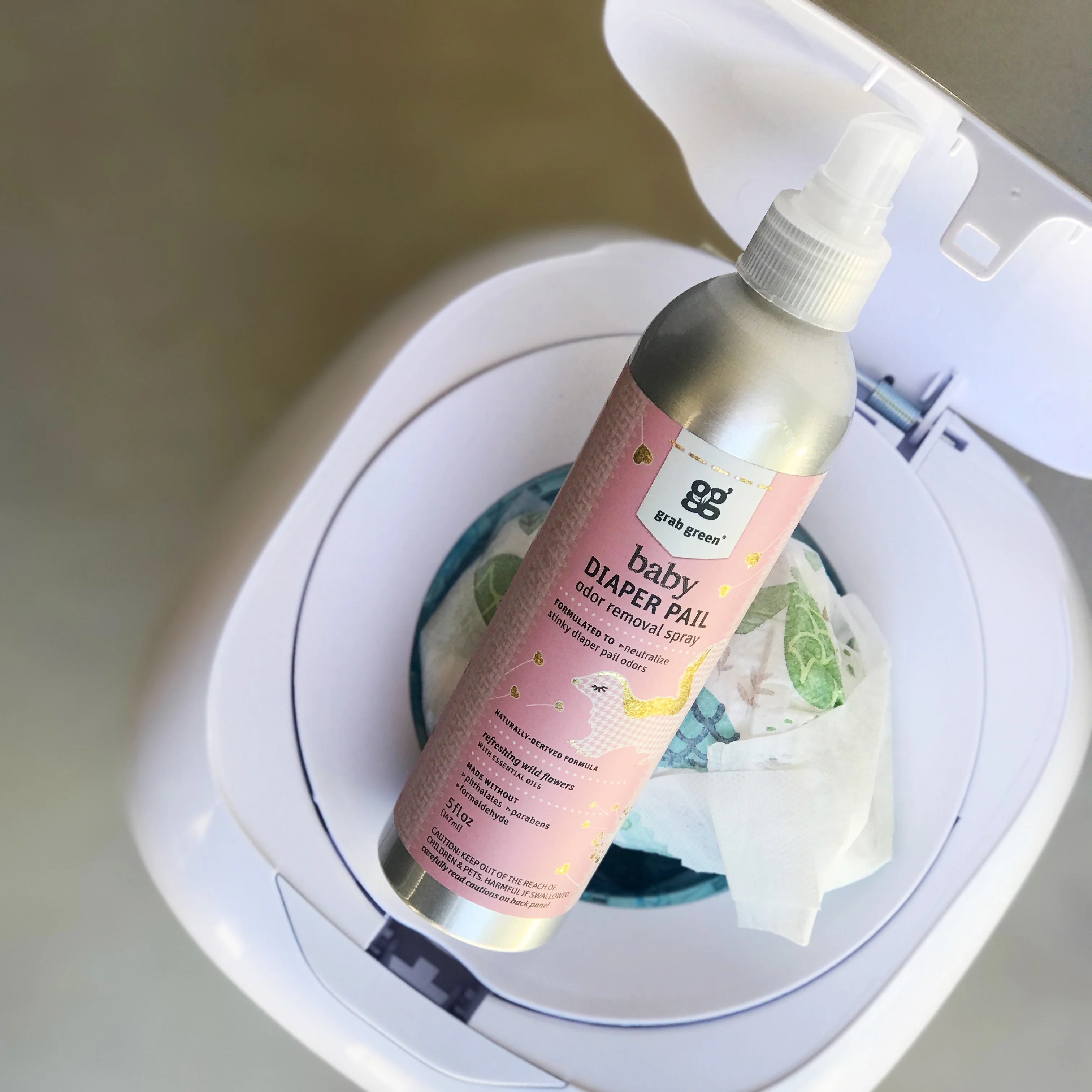 Baby Diaper Pail Odor Removal Spray - Image 7