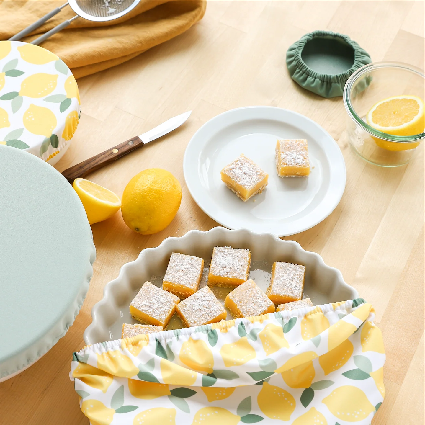 Reusable Bowl Covers - Upcycled Materials, 4-Pack - Image 34