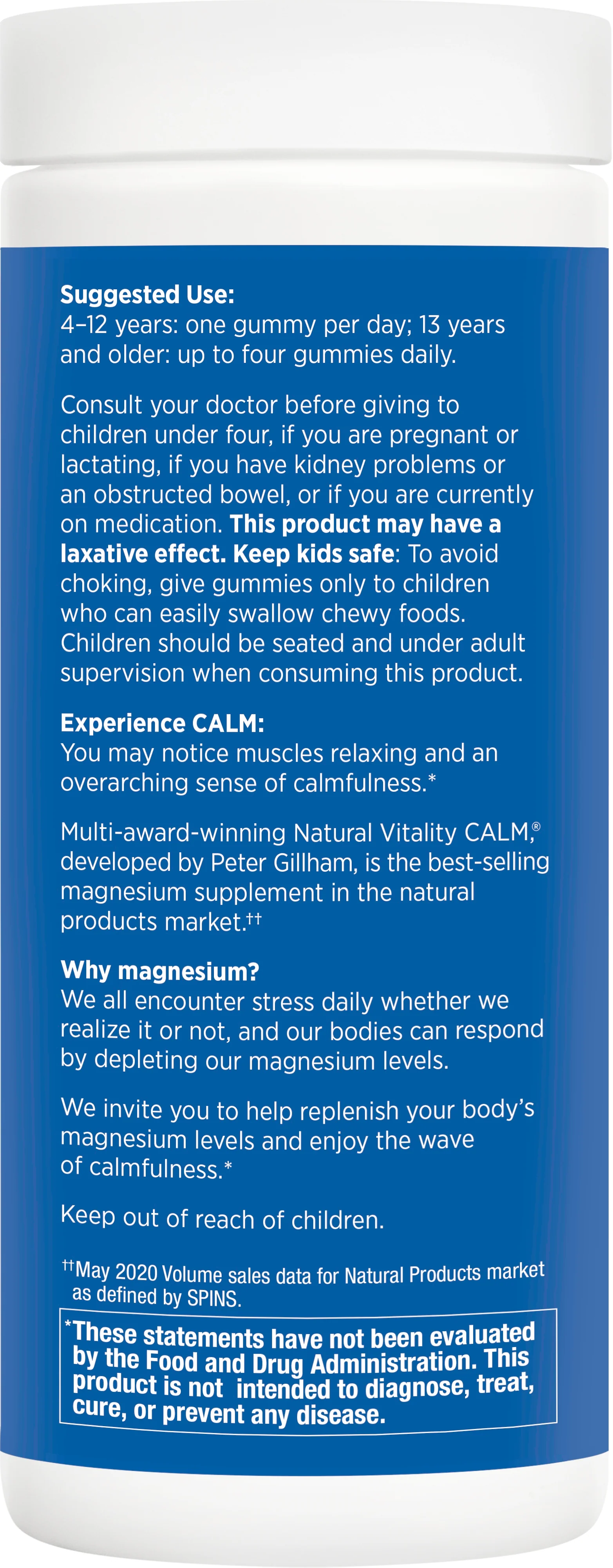 CALM Magnesium Supplement Gummies - Image 3