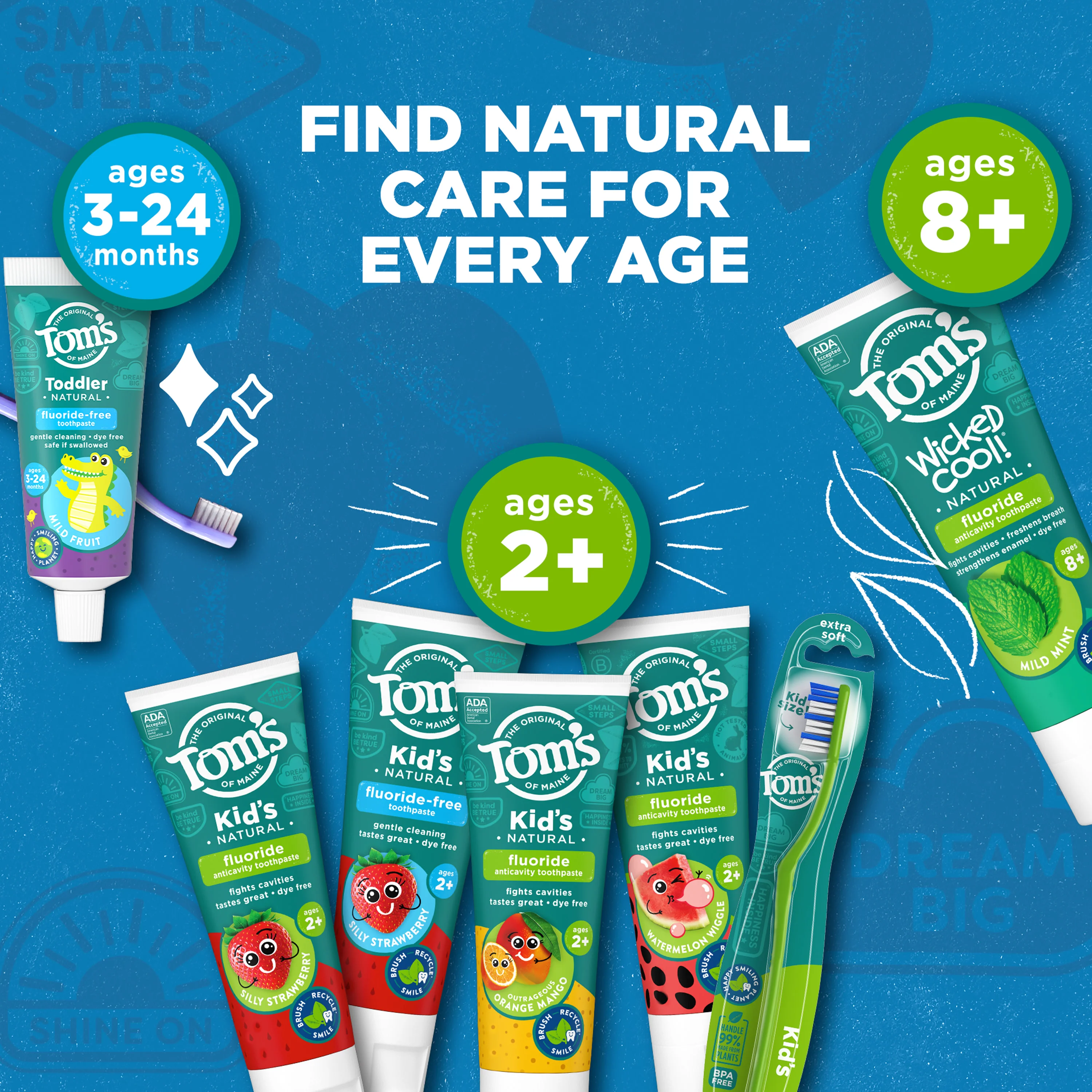 Children's Silly Strawberry Fluoride-Free Toothpaste - Image 11