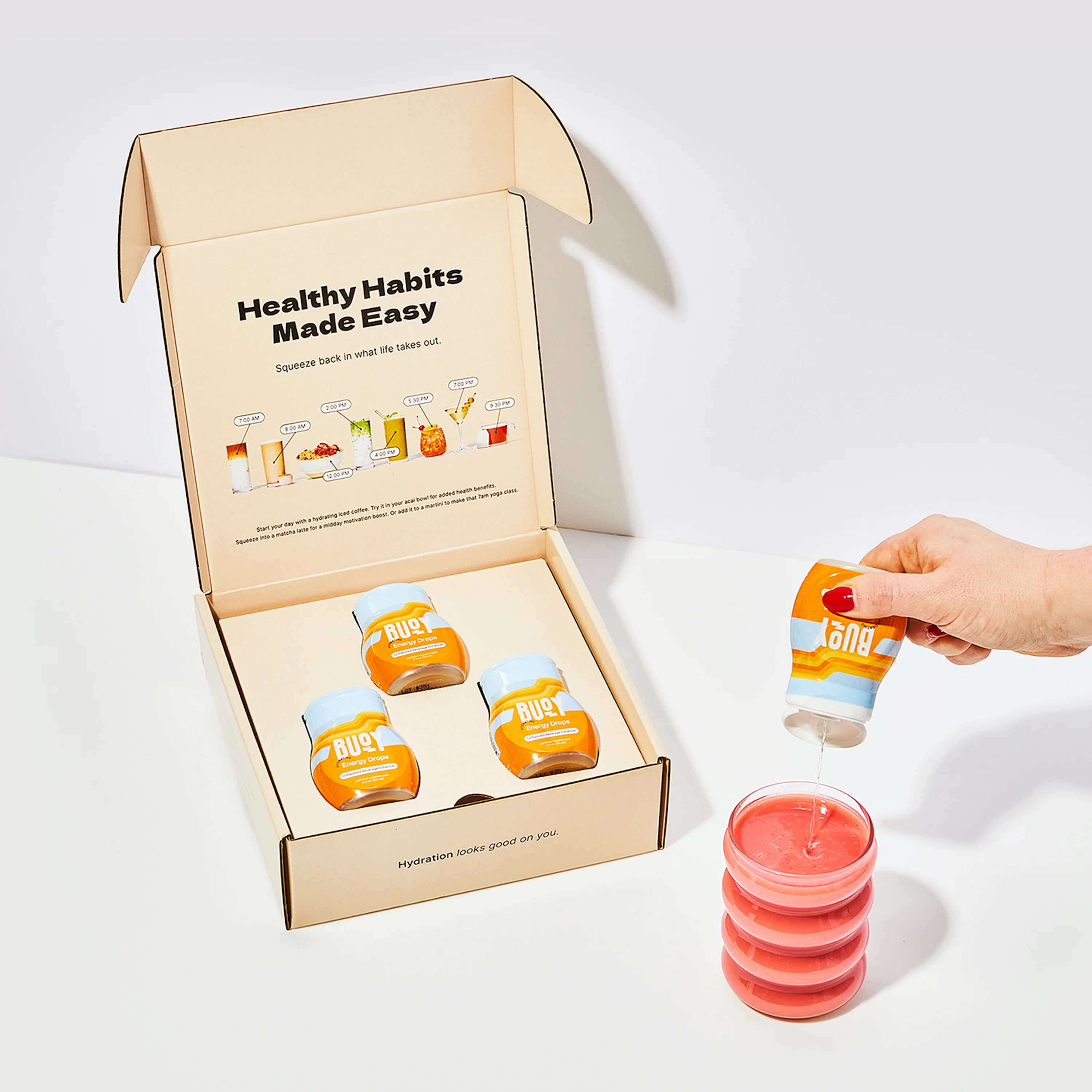 Energy Drops - Unsweetened Electrolytes + Caffeine for Any Beverage - Image 4