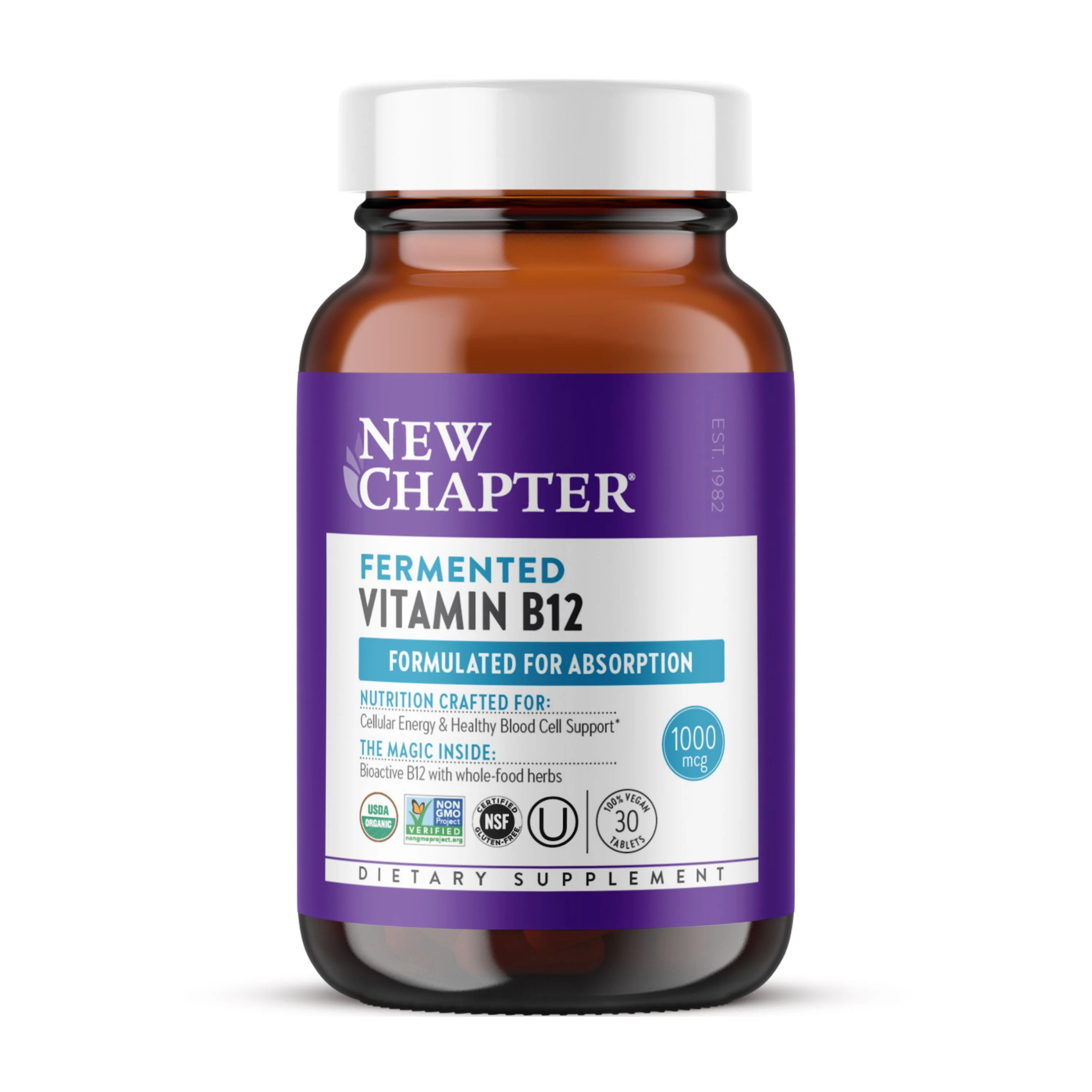 Fermented Vitamin B12 - For Cellular Energy + Healthy Blood Cells - Image 13