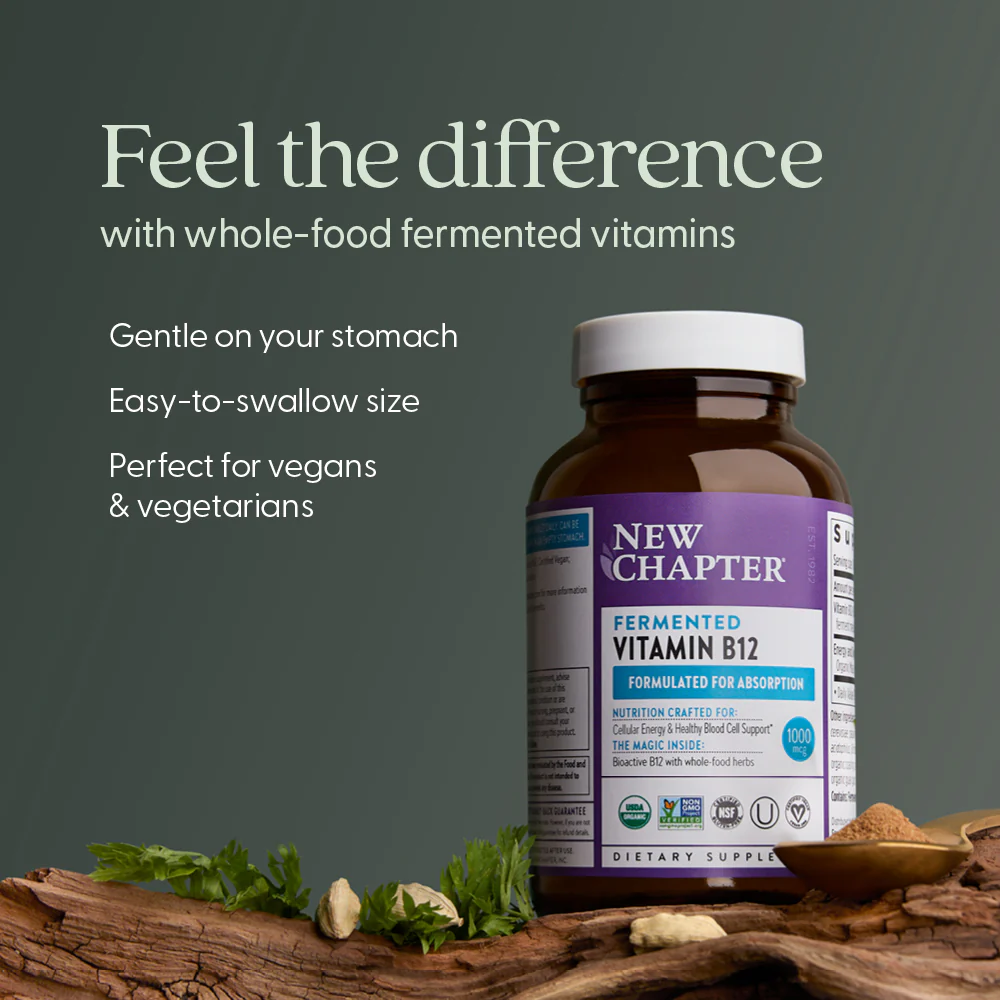 Fermented Vitamin B12 - For Cellular Energy + Healthy Blood Cells - Image 9