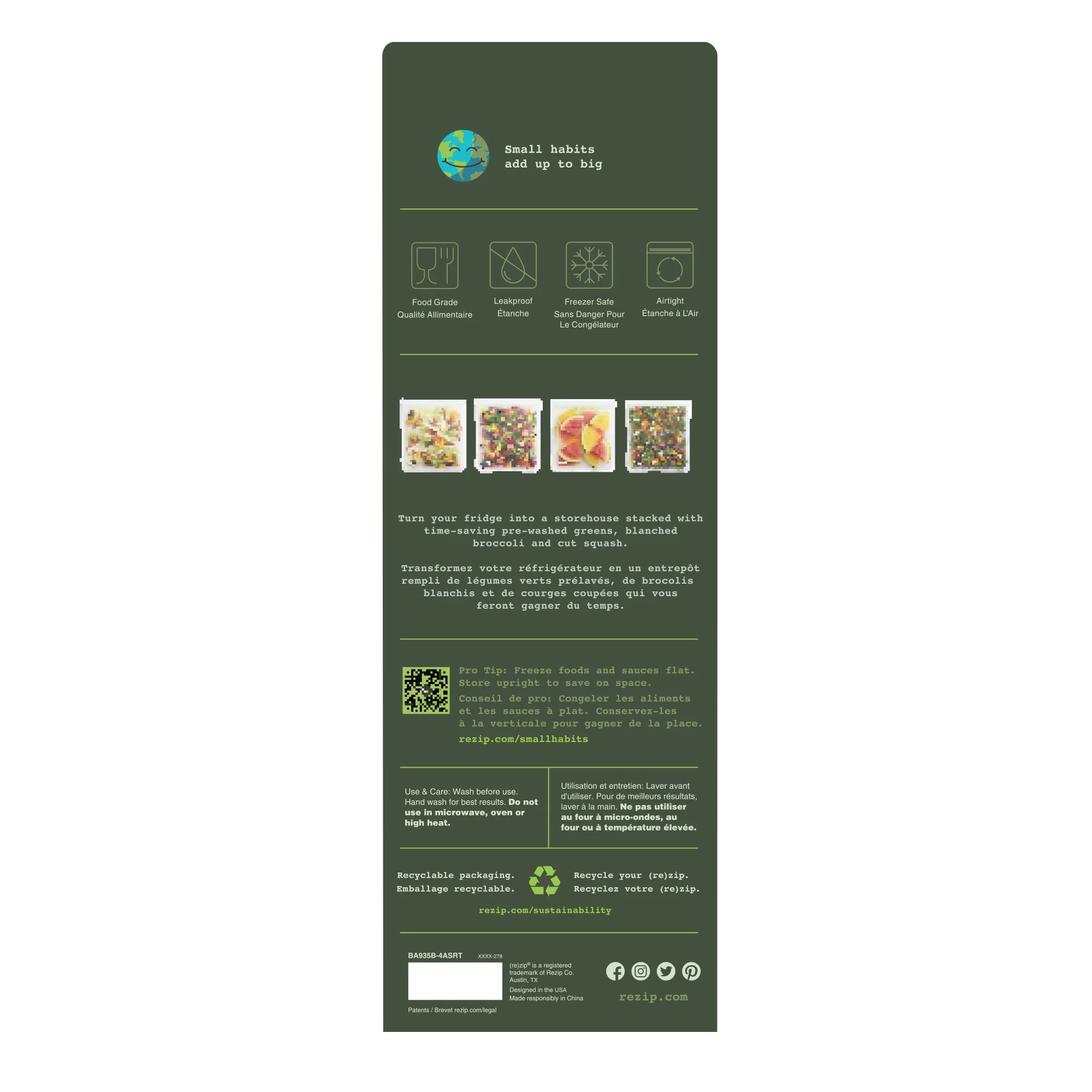 Flat Gallon Bag - Image 3