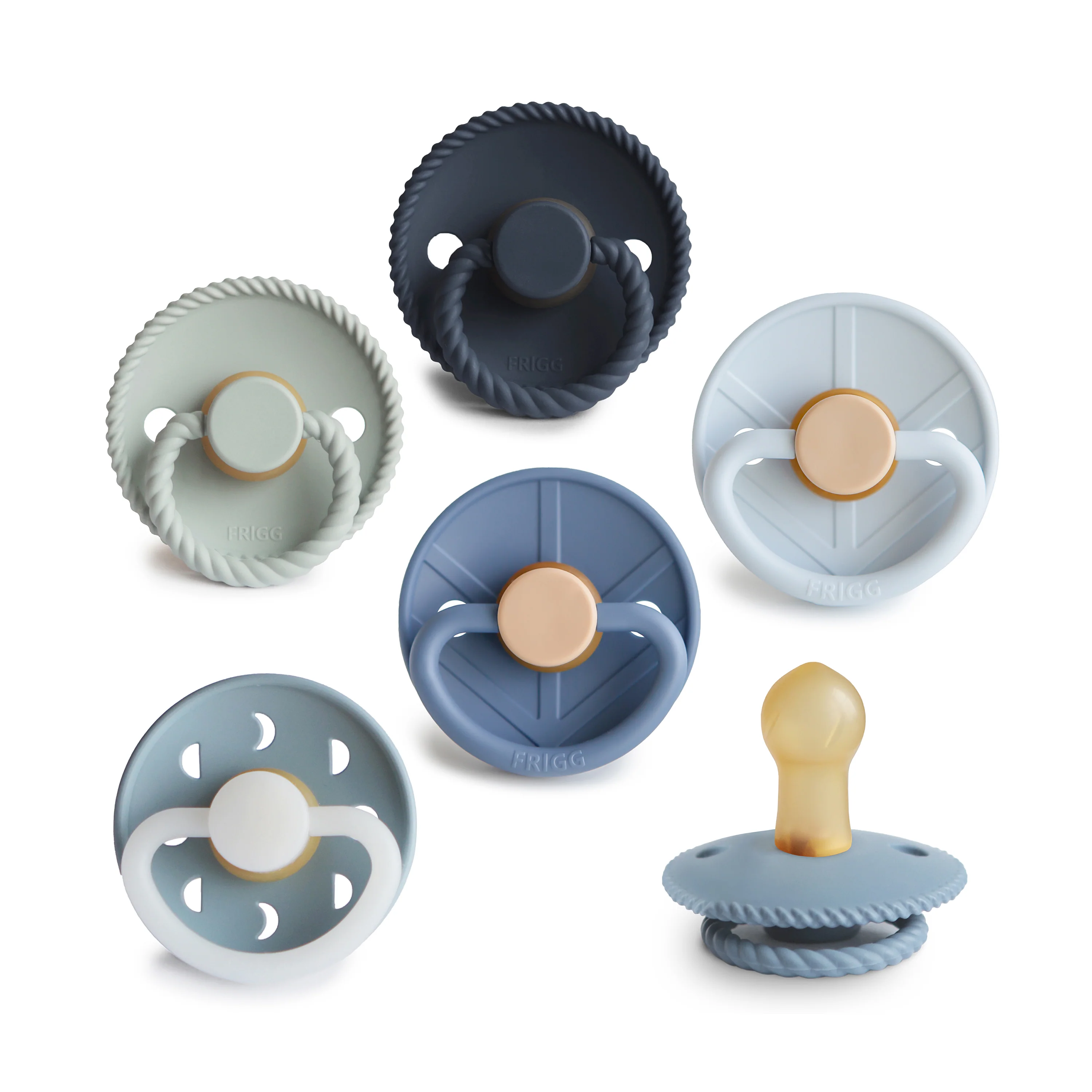 FRIGG Natural Rubber Pacifier – BPA-Free, Baby Safe, 0-6 months - Image 5