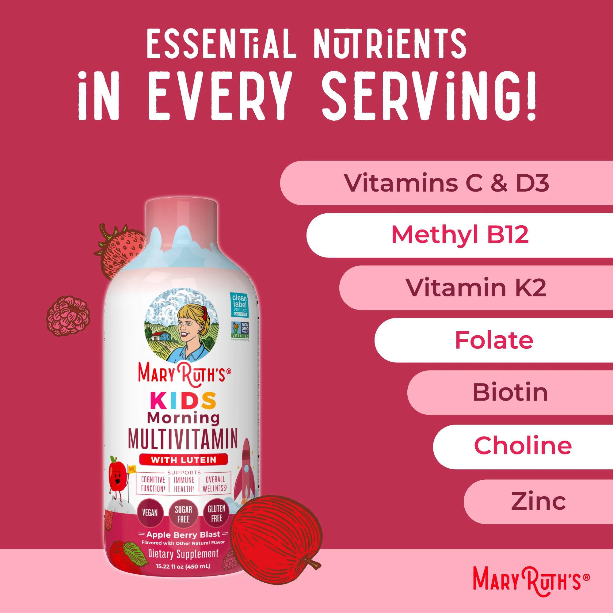 Kids Morning Multivitamin Liquid - Image 7