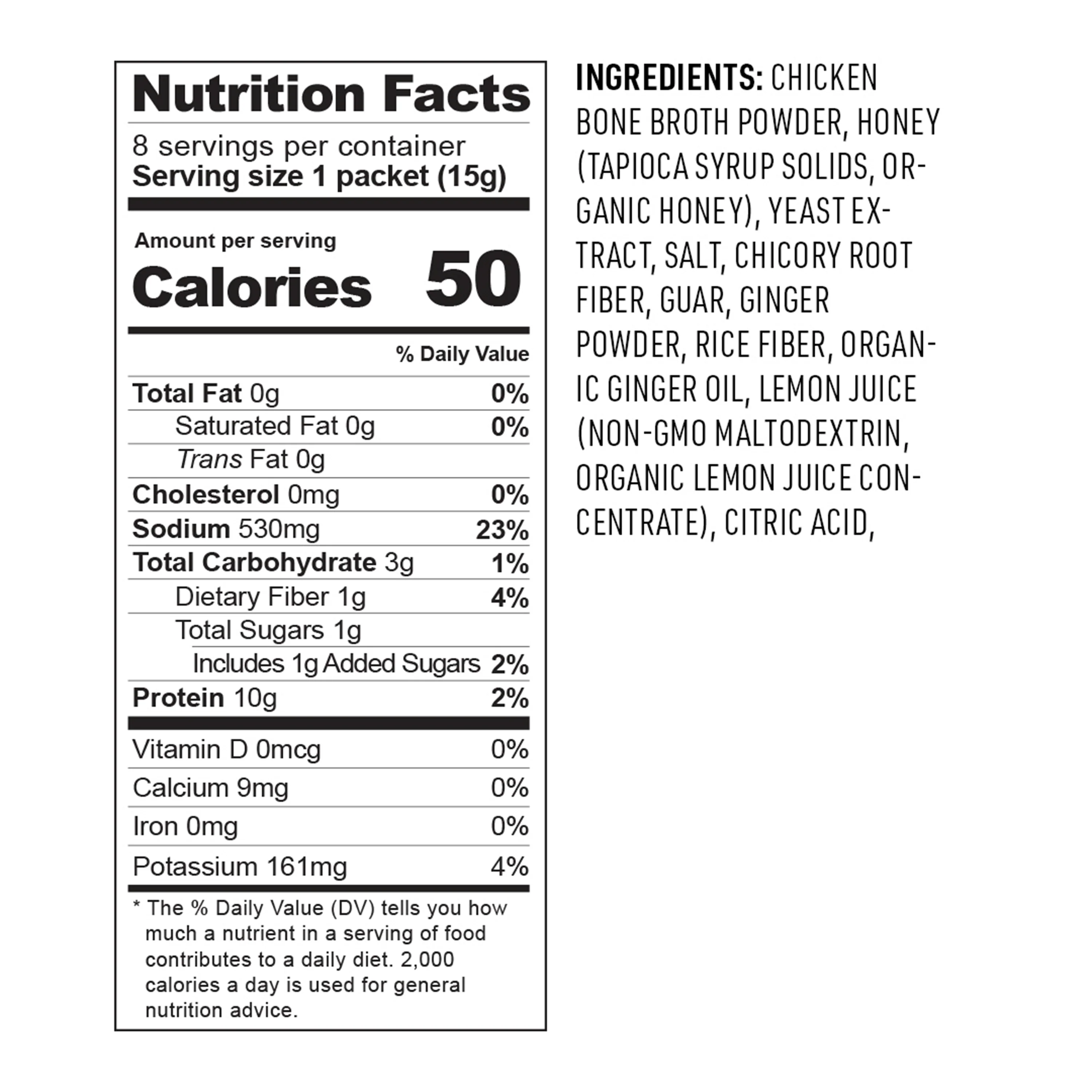 Lemon Ginger Instant Bone Broth - Image 3
