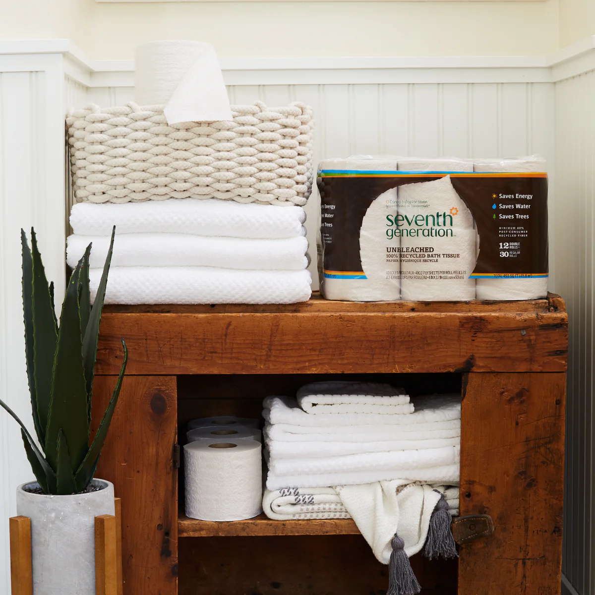 Unbleached Paper Towels (120 sheets per roll) - Image 5