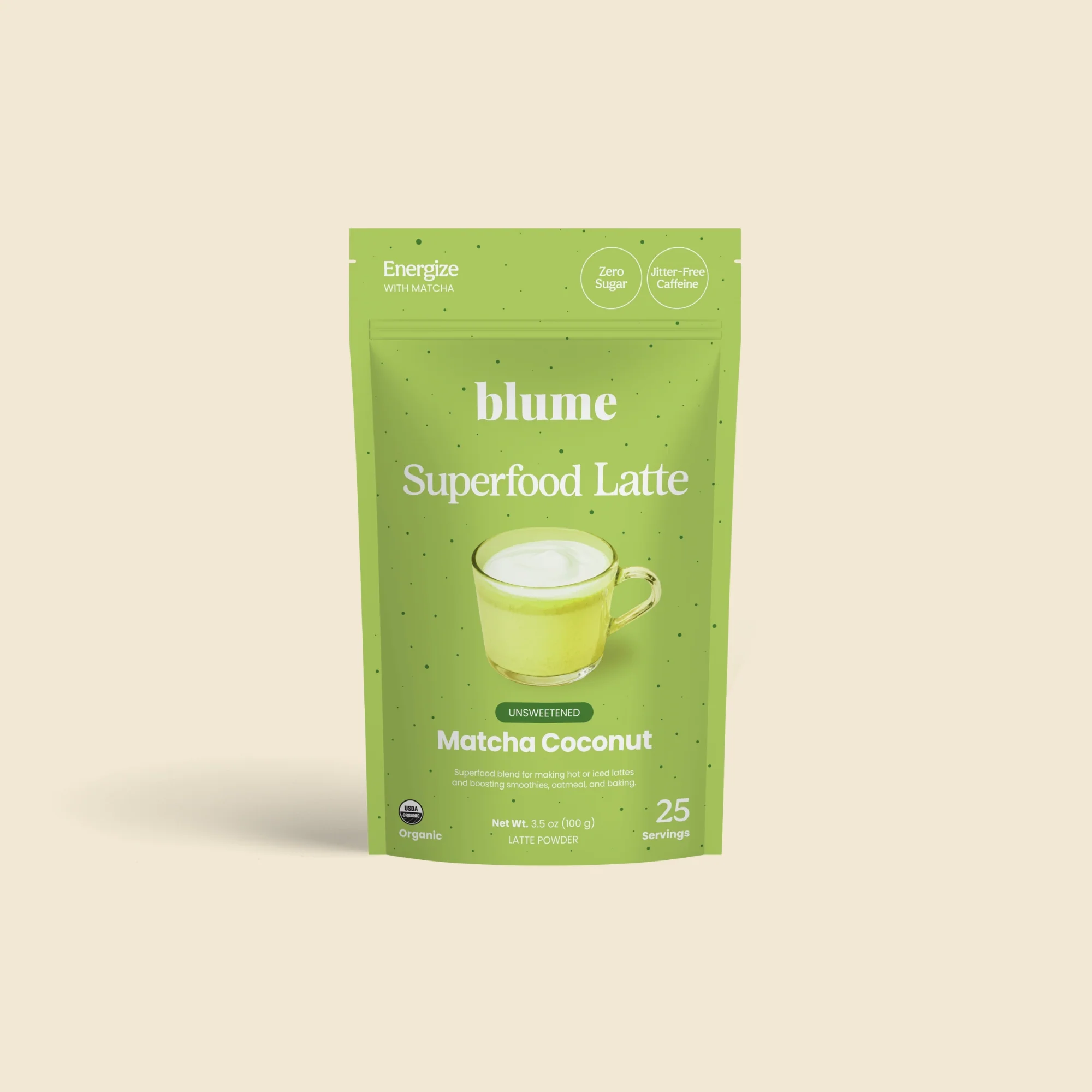 Organic Matcha Coconut Latte Powder - Image 5