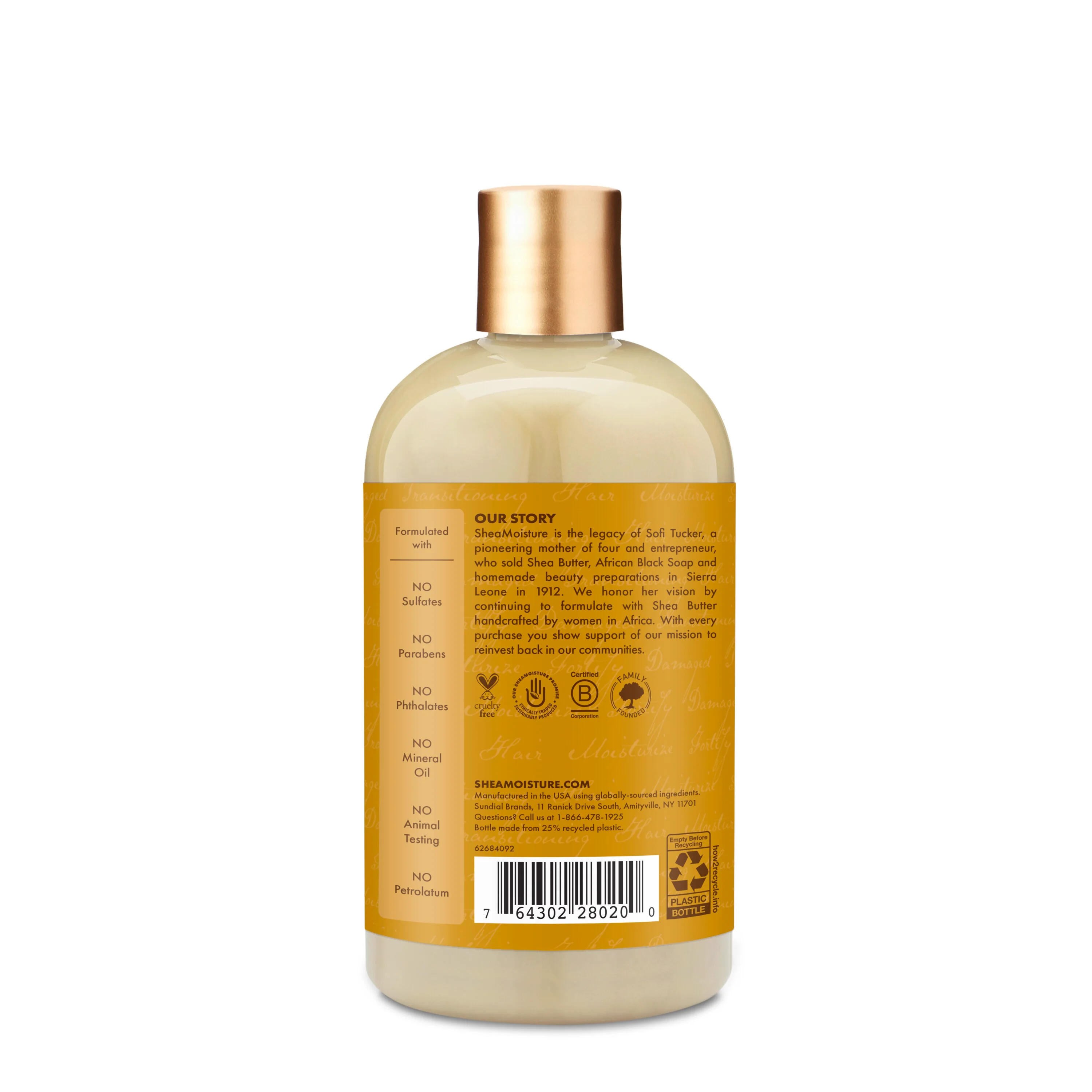 Raw Shea Butter Moisture Retention Shampoo - Image 3