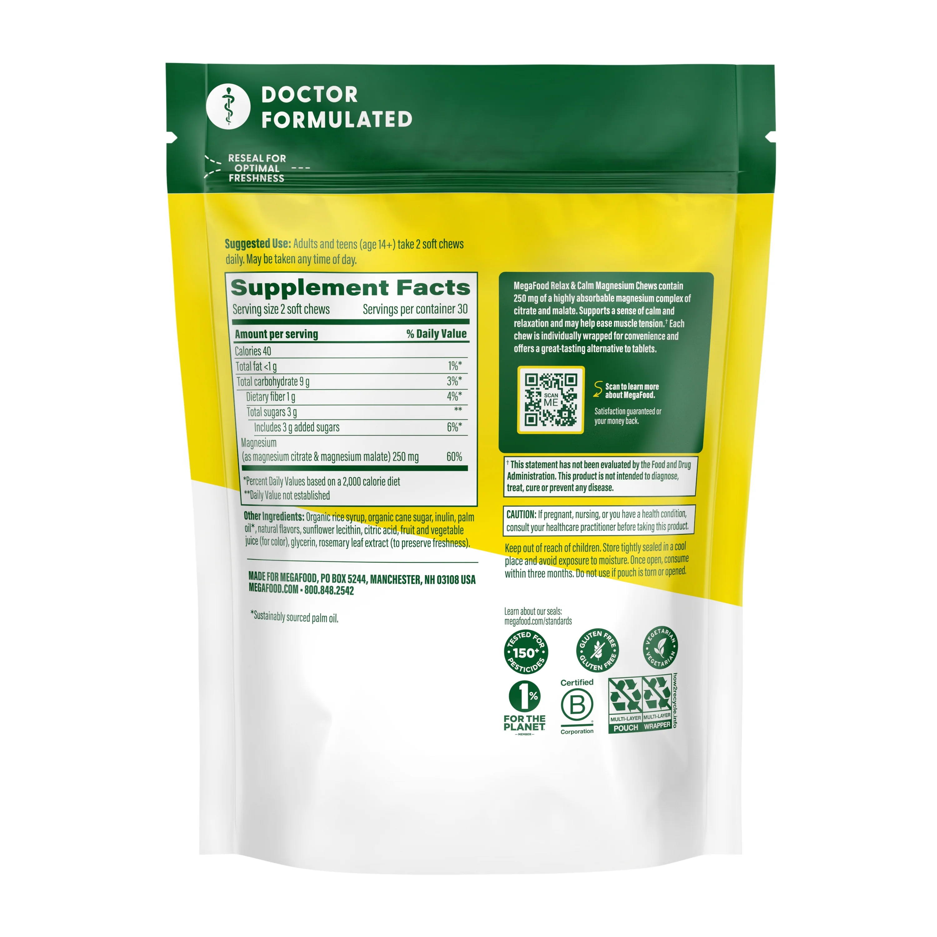 Relax & Calm Magnesium Soft Chews - Image 8