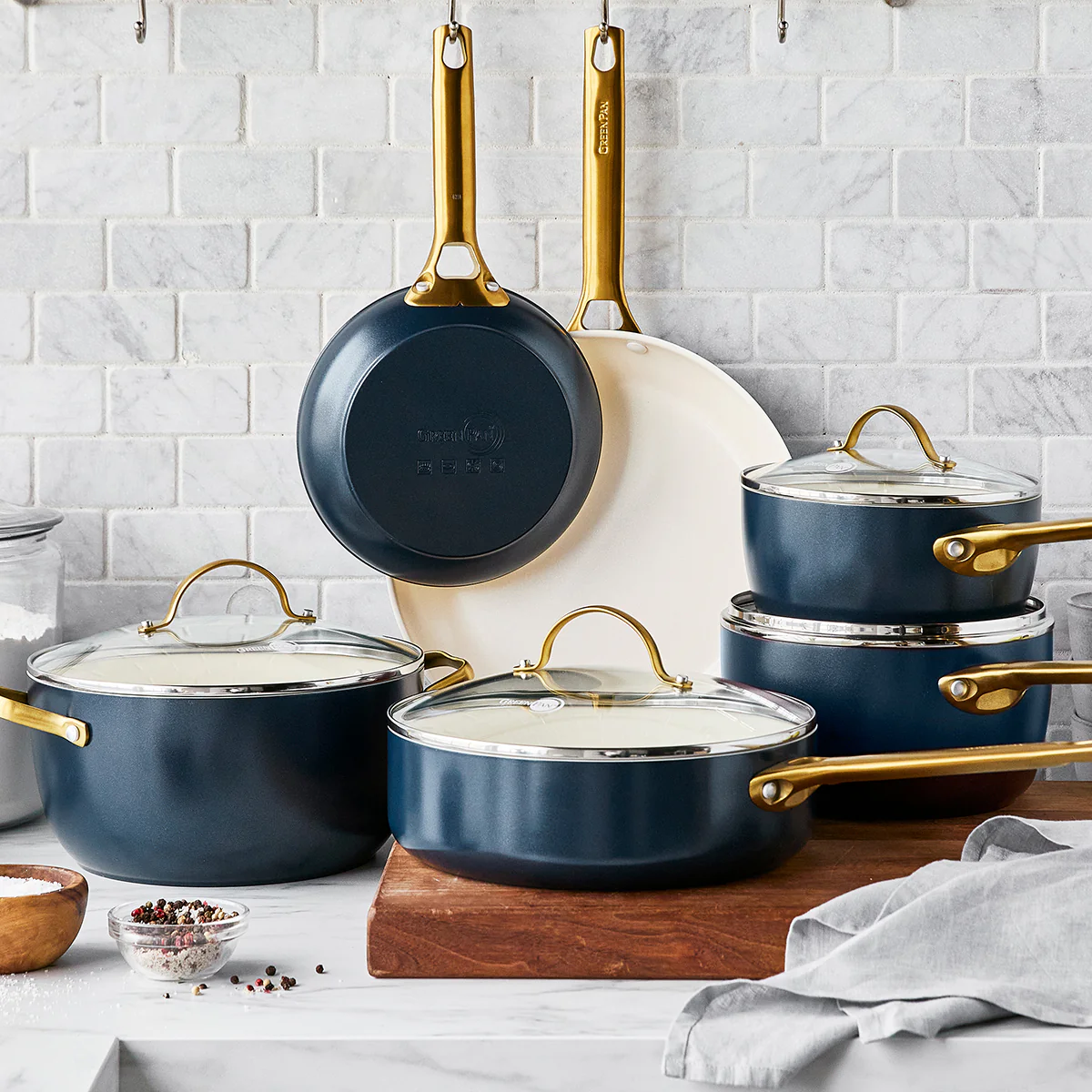 Reserve Ceramic Nonstick 10-Piece Cookware Set - Image 3
