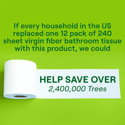 2-Ply Bathroom Tissue (240 sheets per roll) - Image 5