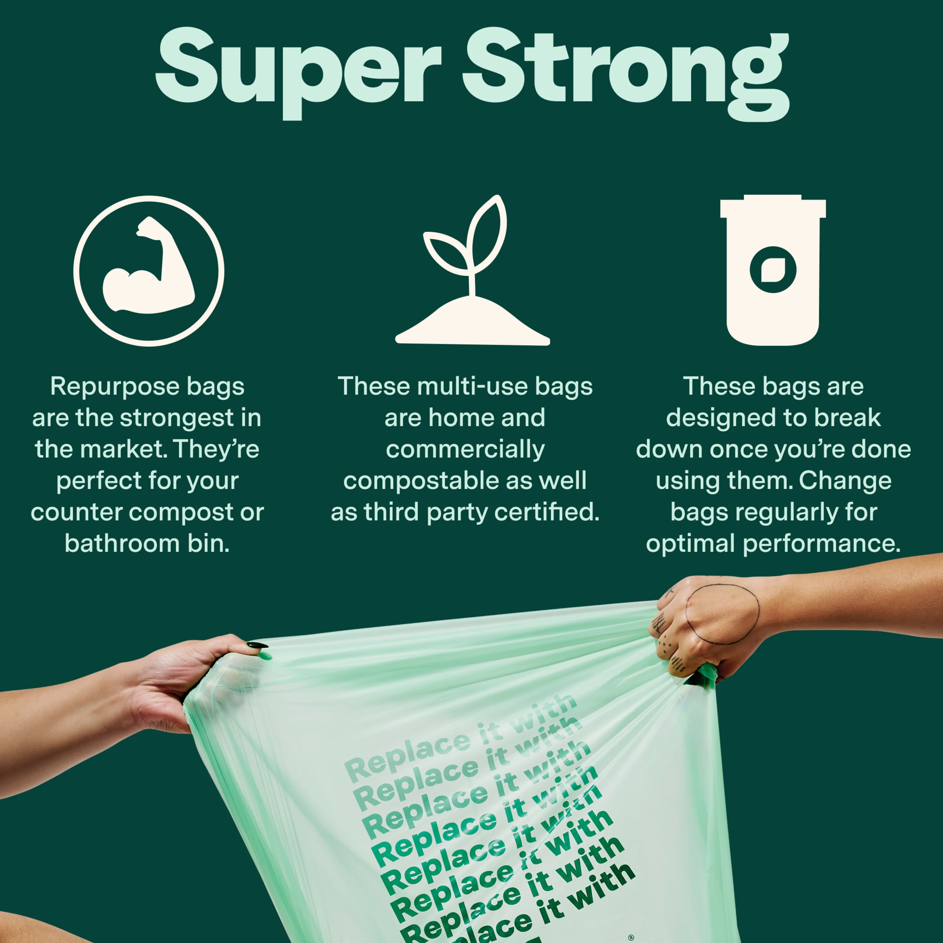 Compostable Small Bin Bags - Image 7