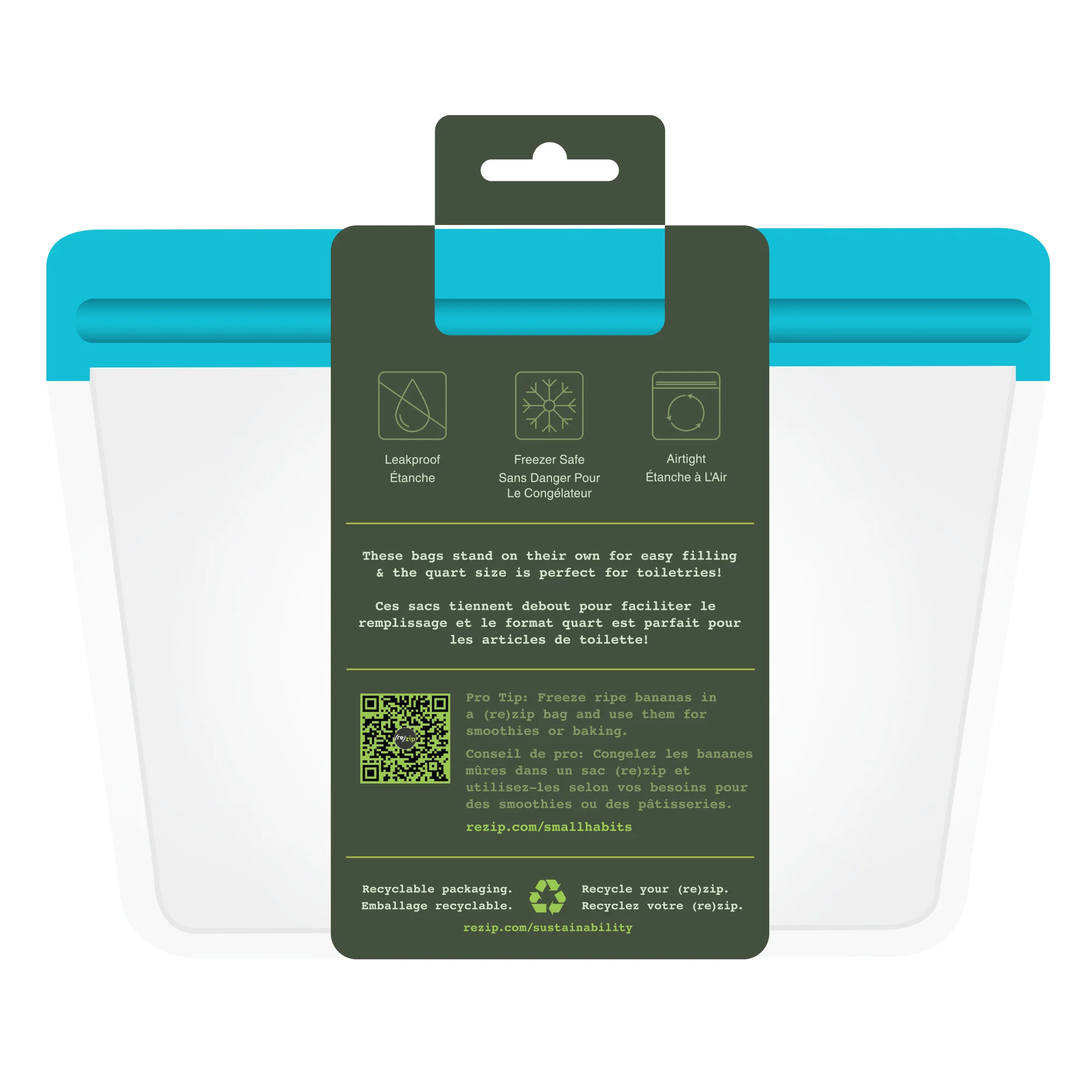 Stand-Up Quart - 4 Cup Bag - Image 5