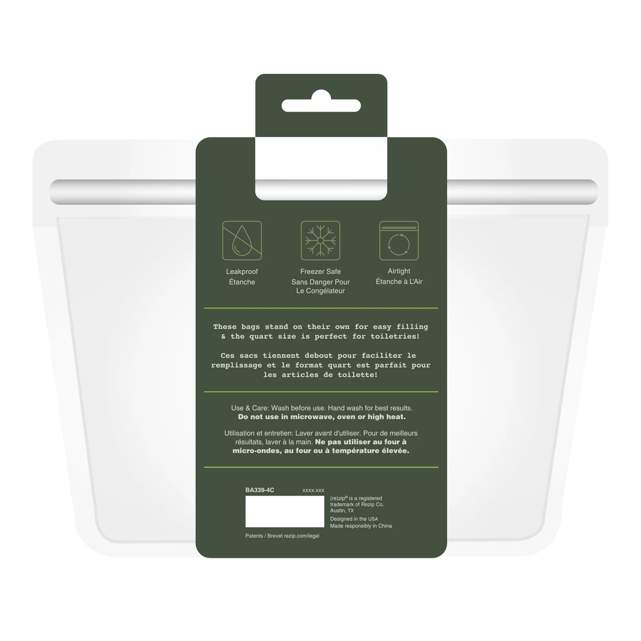 Stand-Up Quart - 4 Cup Bag - Image 8