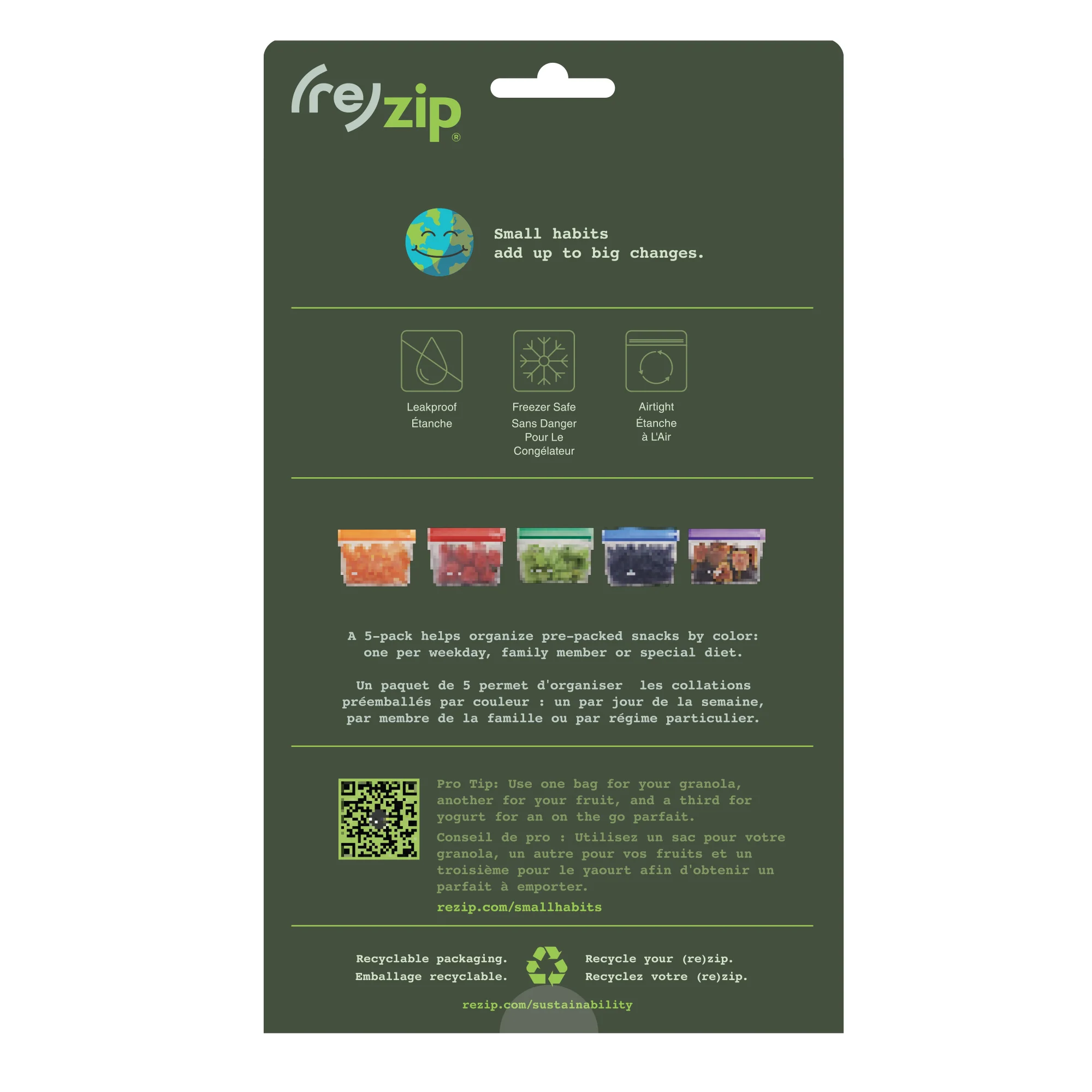 Stand-Up Snack - 1 Cup Bag - Image 3