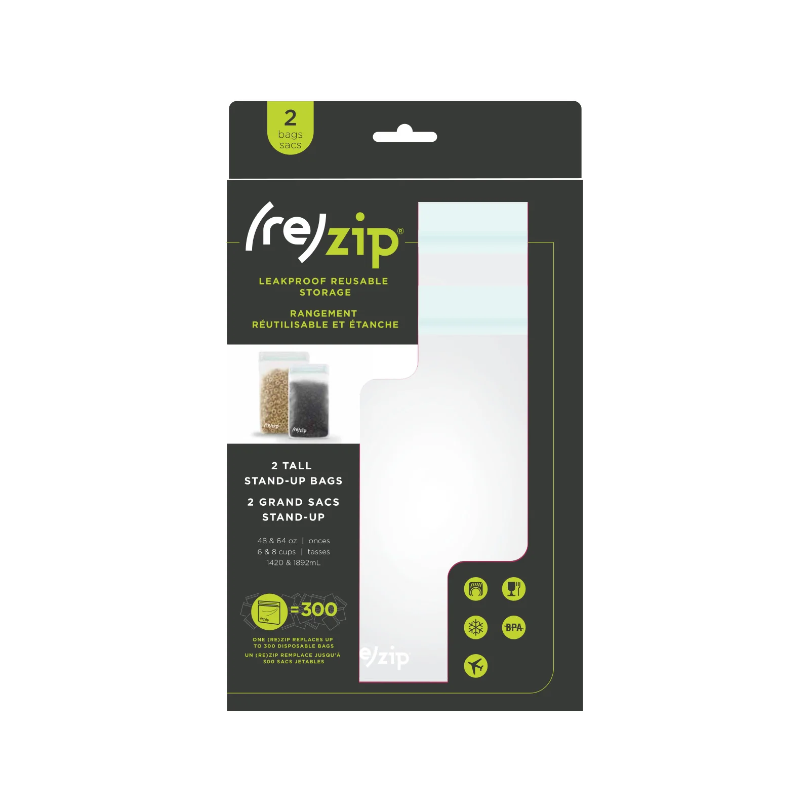 Stand-Up Tall - 6 & 8 Cup Pantry Bag Kit - Image 4