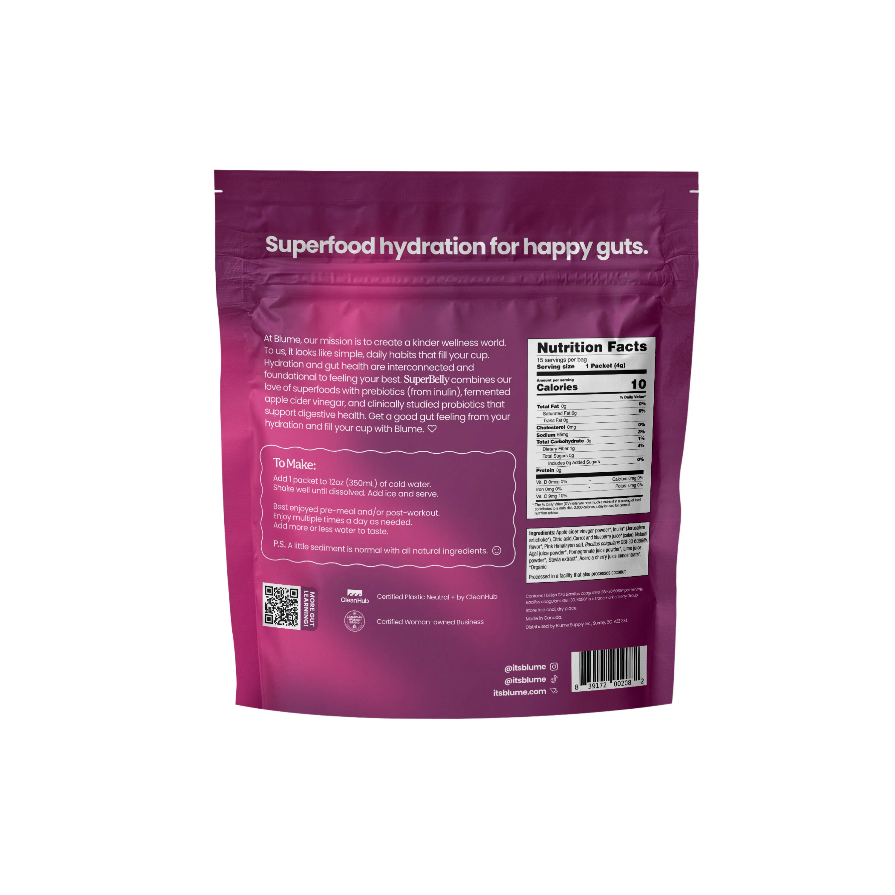 SuperBelly Probiotic Hydration Powder - Image 13
