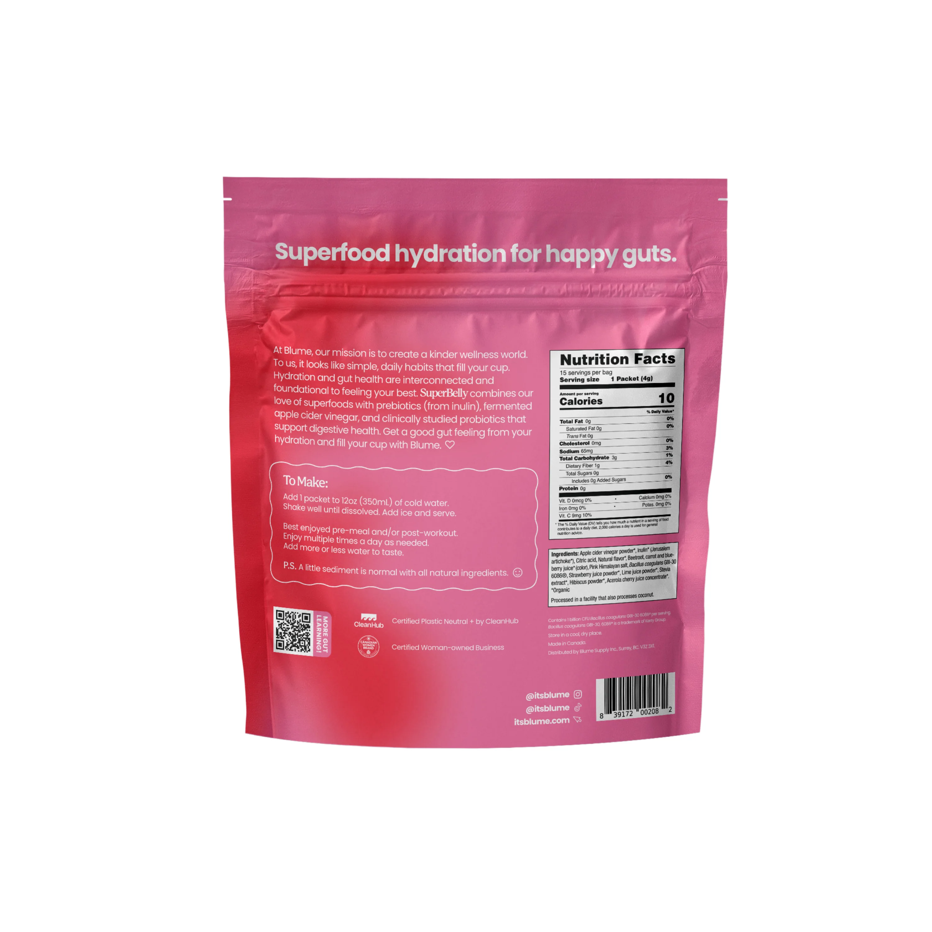 SuperBelly Probiotic Hydration Powder - Image 3