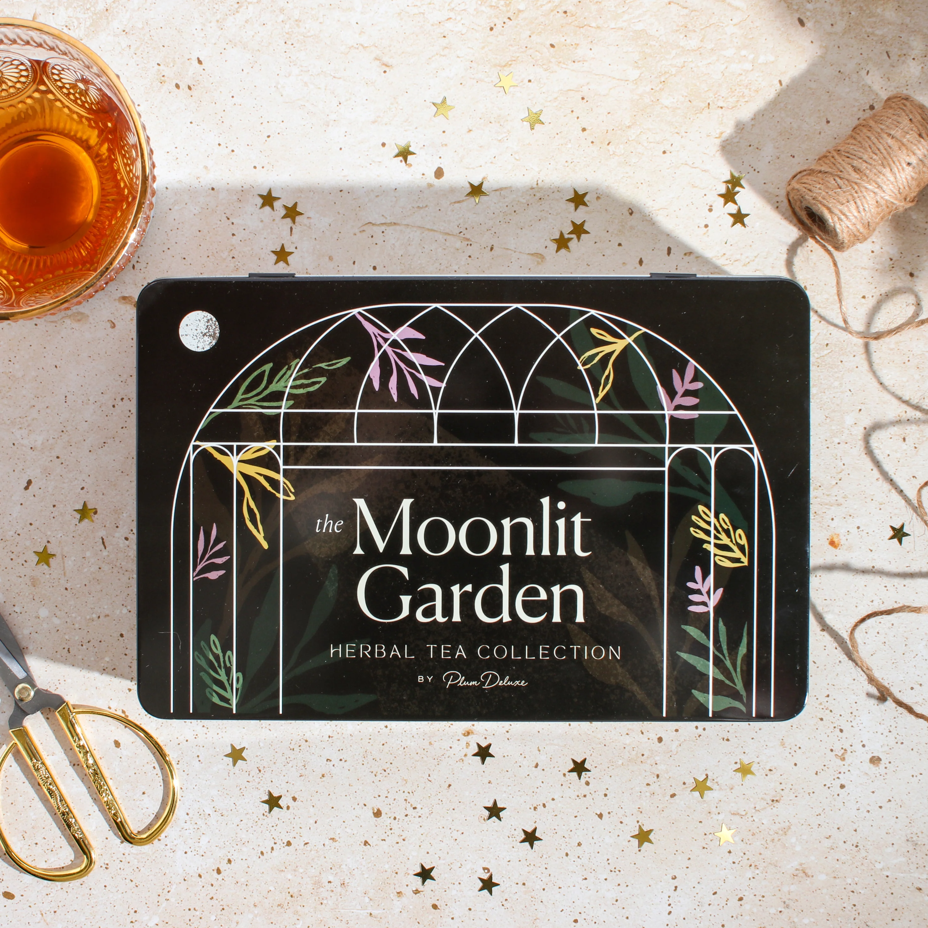 Tea Gift Tin - Moonlit Garden - Image 5