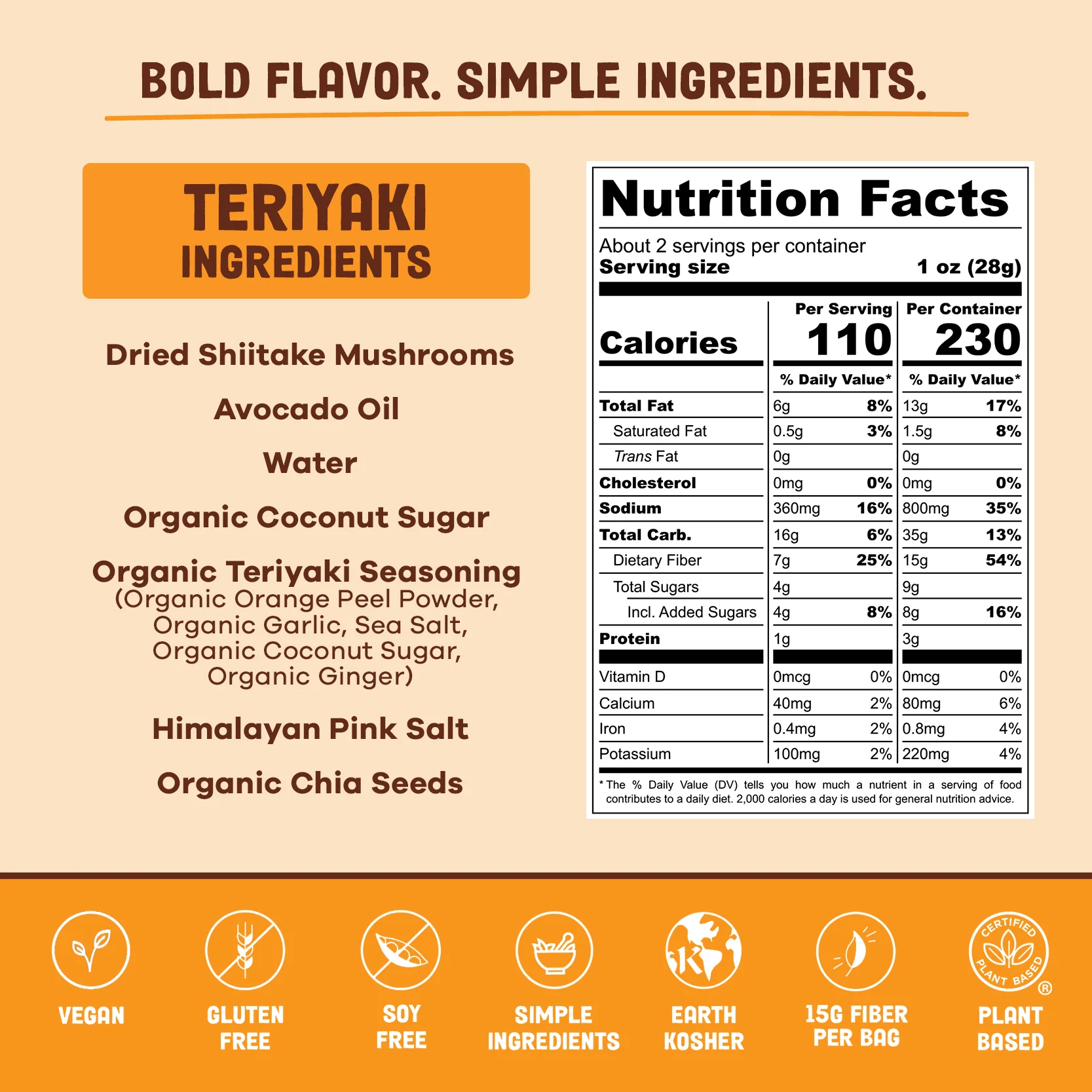 Teriyaki Mushroom Jerky - Image 3