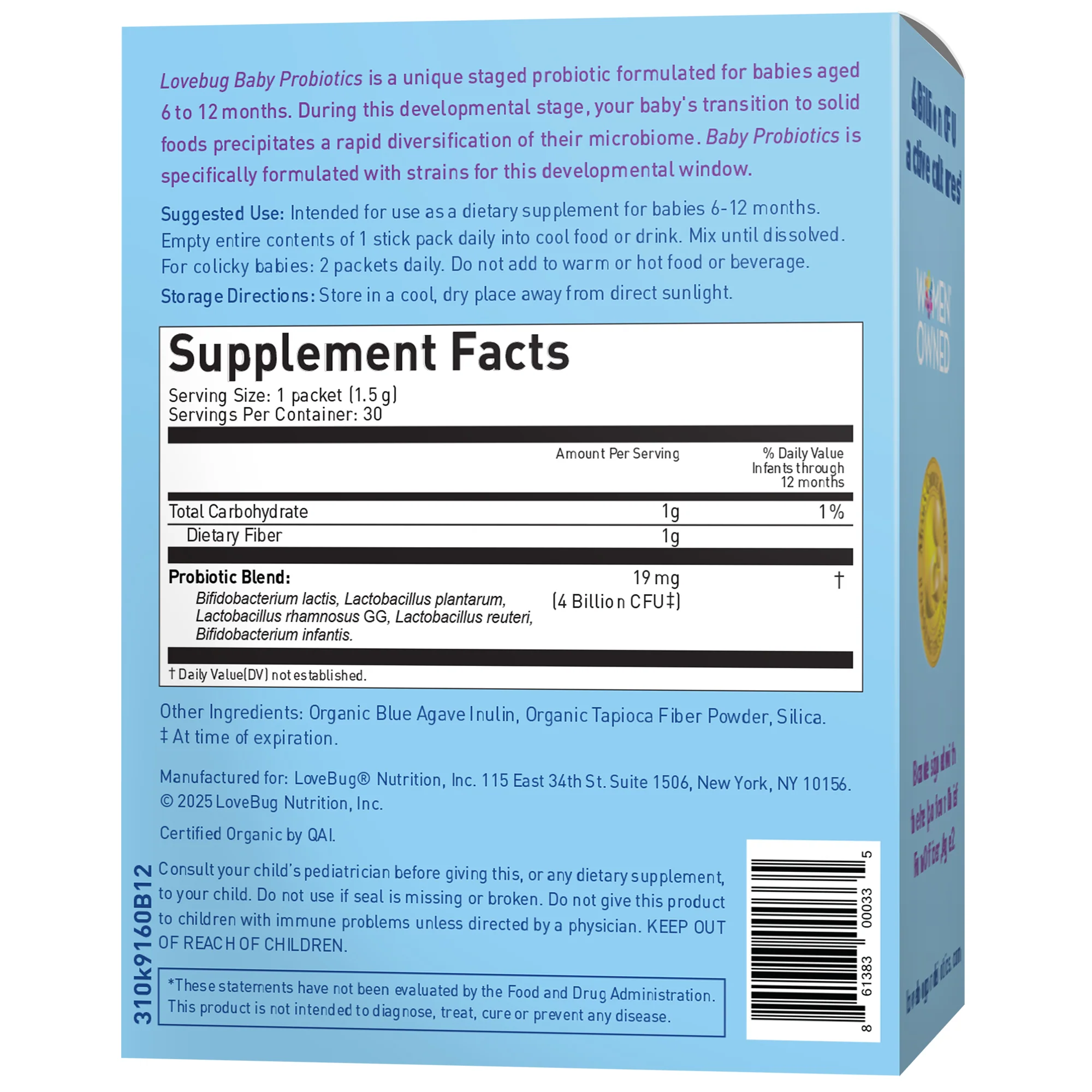 Baby Probiotics, 6 to 12 months - Image 4