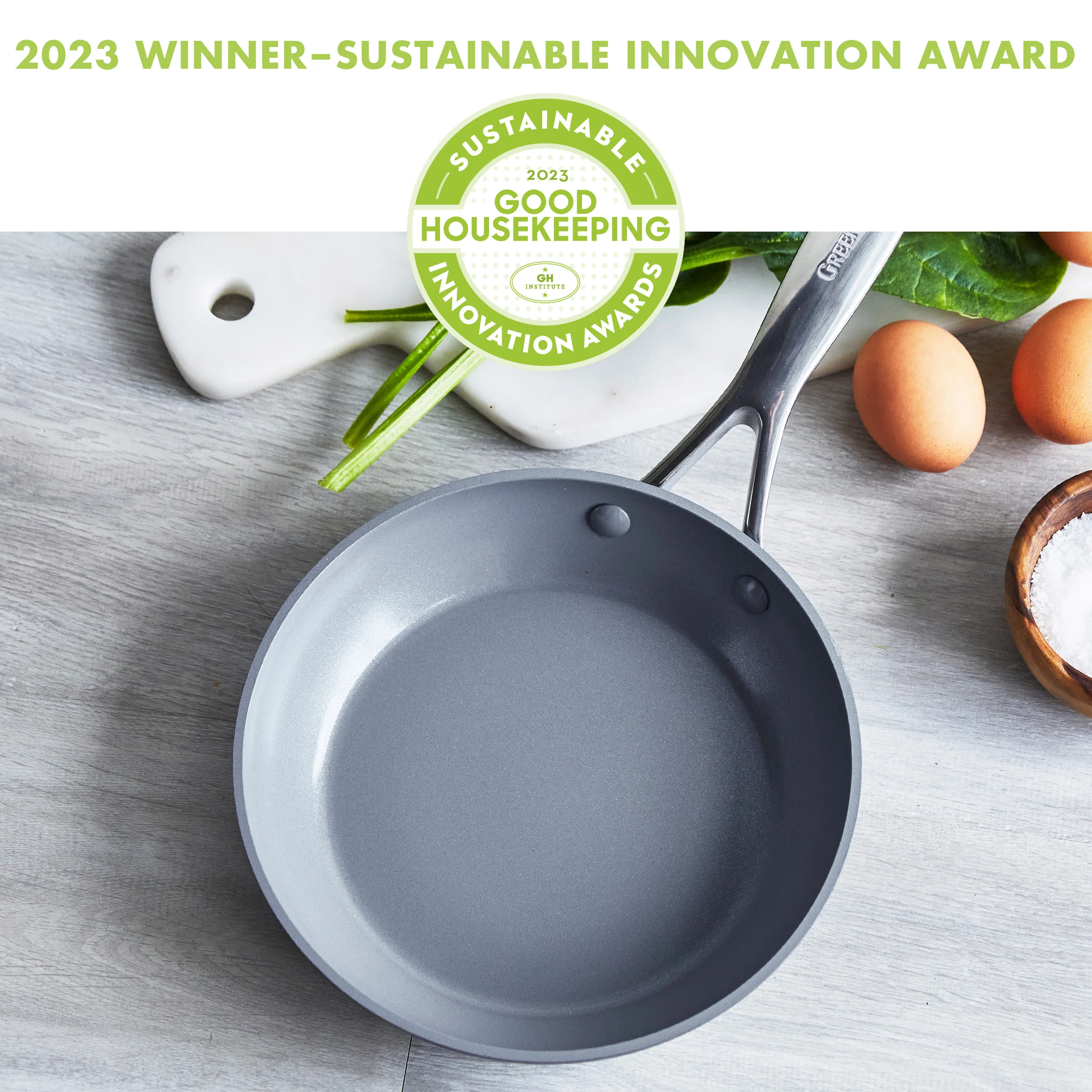 Valencia Pro Ceramic, Nonstick, Hard Anodized Fry Pan, 8" - Image 3