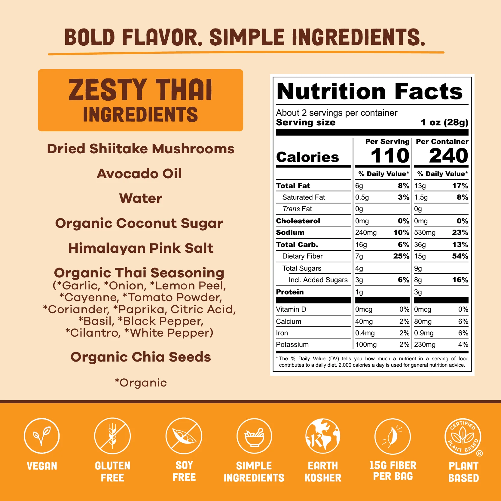Zesty Thai Mushroom Jerky - Image 7